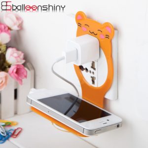 BalleenShiny Creative Convenience Folding Hanging Mobile Phone Stand